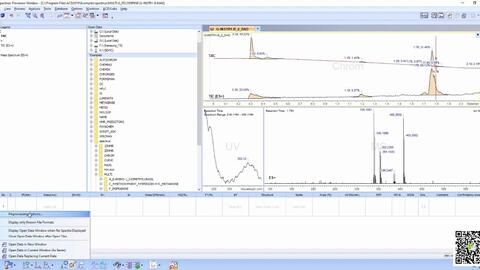 ACD Spectruss Processor 操作培訓（二） GC/LC/MS 數據處理、分析及報告的基礎操作與數據分析